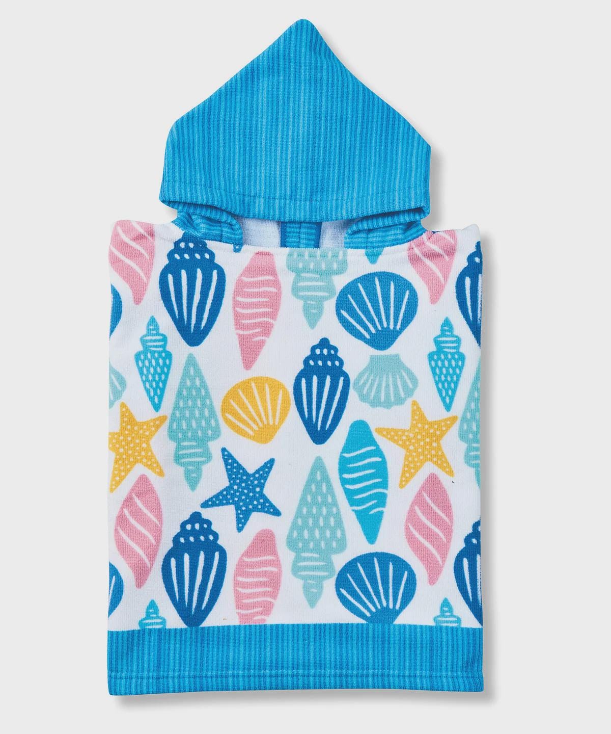 Kids Hooded Poncho Towel – Quick-Dry Microfibre Beach Towel –TV and Celebrity Theme Soft, Absorbent & Fun for Boys and Girls