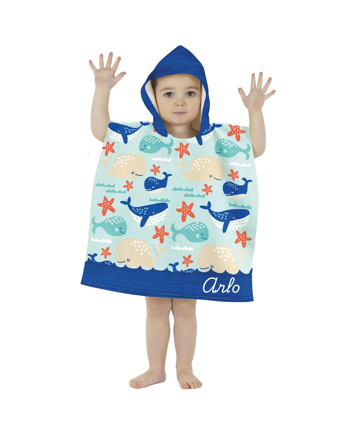 Kids Hooded Poncho Towel – Quick-Dry Microfibre Beach Towel –TV and Celebrity Theme Soft, Absorbent & Fun for Boys and Girls