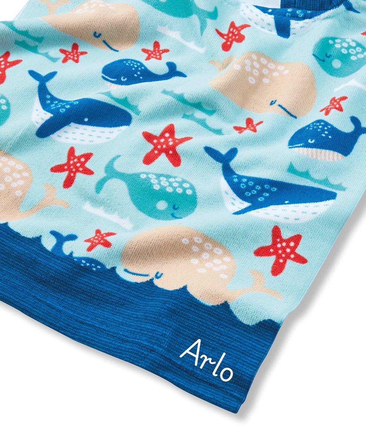 Kids Hooded Poncho Towel – Quick-Dry Microfibre Beach Towel –TV and Celebrity Theme Soft, Absorbent & Fun for Boys and Girls