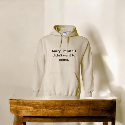 Funny & Sarcastic Embroidered Hoodies/Sweatshirts | Custom Message Clothing | Unique Gift Ideas