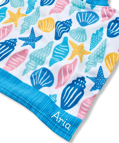 Kids Hooded Poncho Towel – Quick-Dry Microfibre Beach Towel –TV and Celebrity Theme  Soft, Absorbent & Fun for Boys and Girls