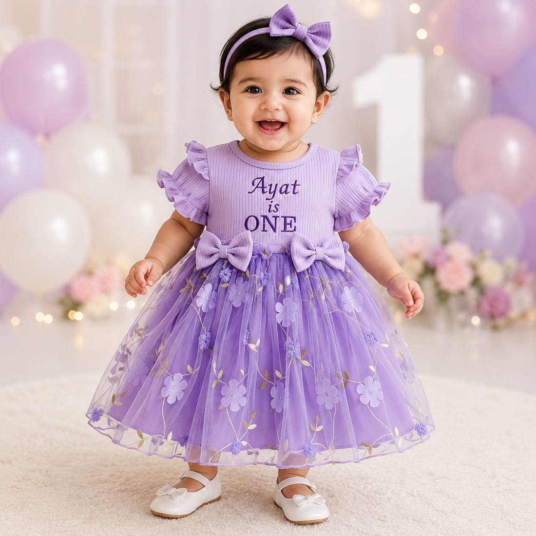 Personalised birthday dress
