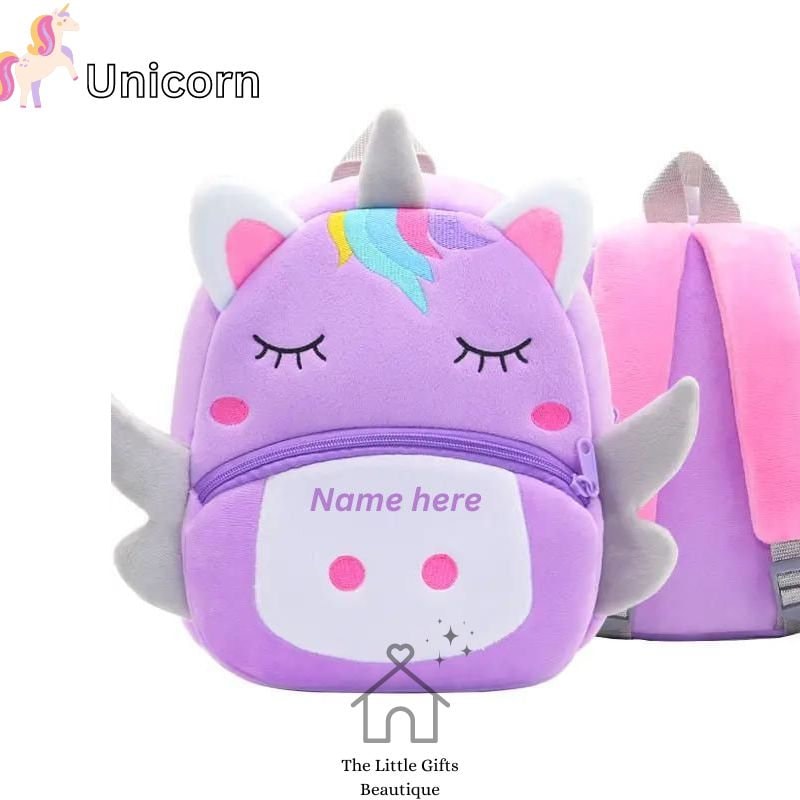 Personalised Animal Backpack – Embroidered Toddler Nursery Bag - Image 7