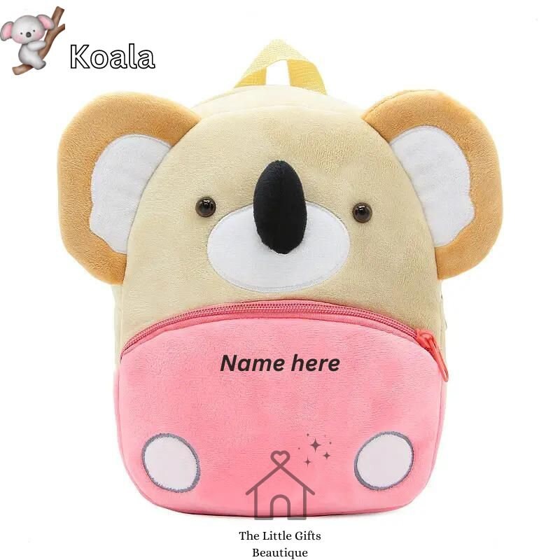 Personalised Animal Backpack – Embroidered Toddler Nursery Bag - Image 9