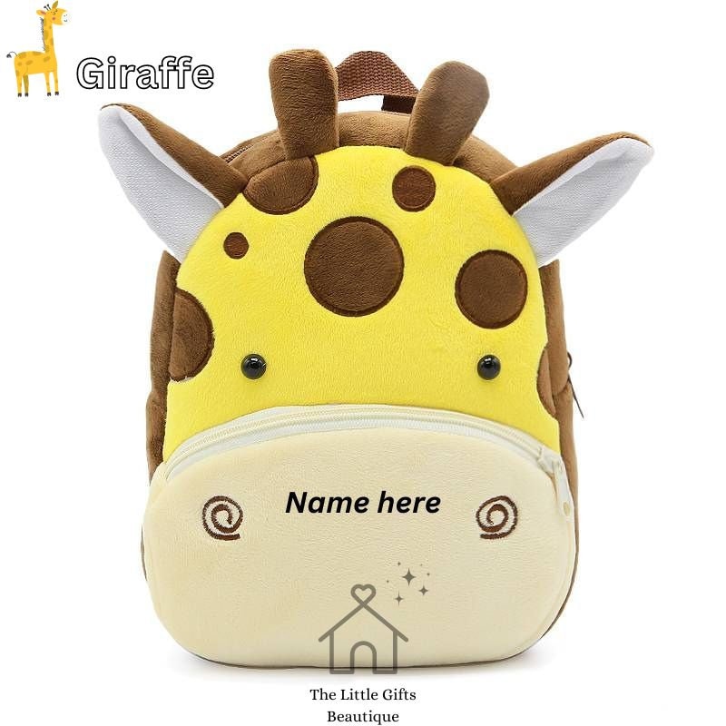 Personalised Animal Backpack – Embroidered Toddler Nursery Bag - Image 6