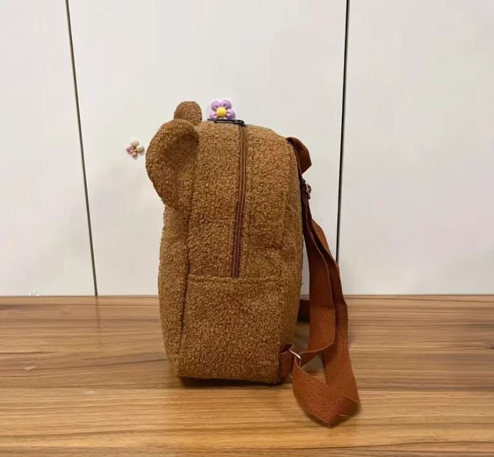 Personalised Bear Backpack – Embroidered Kids Nursery Bag - Image 2