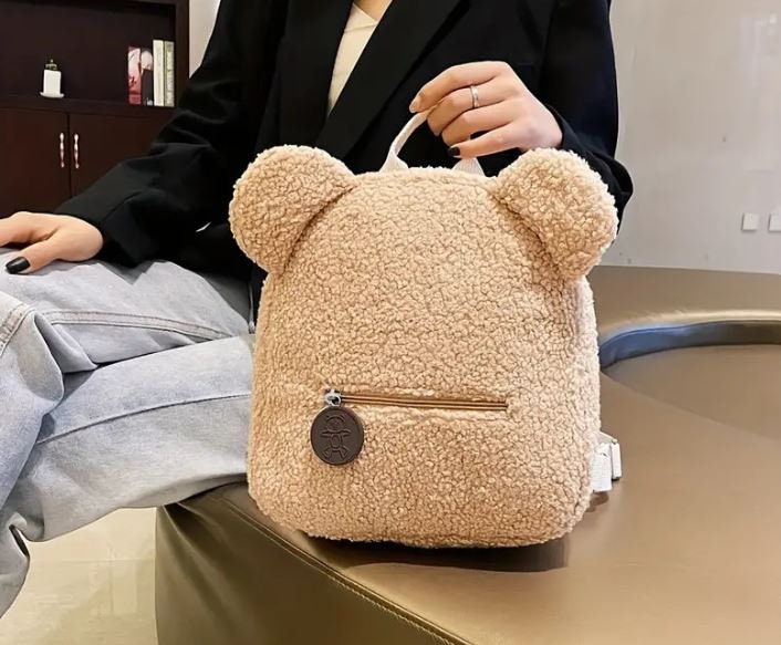 Personalised Bear Backpack – Embroidered Kids Nursery Bag - Image 4