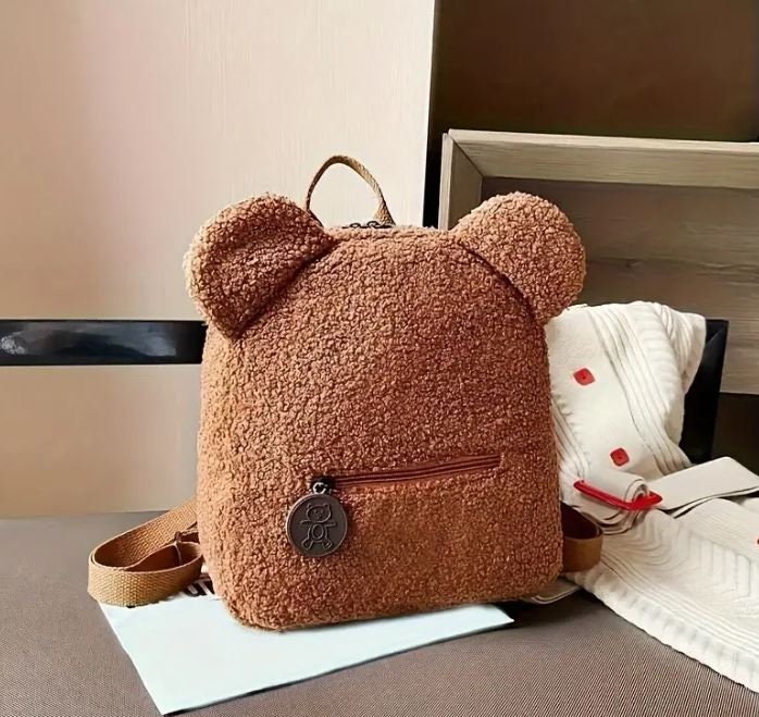 Personalised Bear Backpack – Embroidered Kids Nursery Bag - Image 6