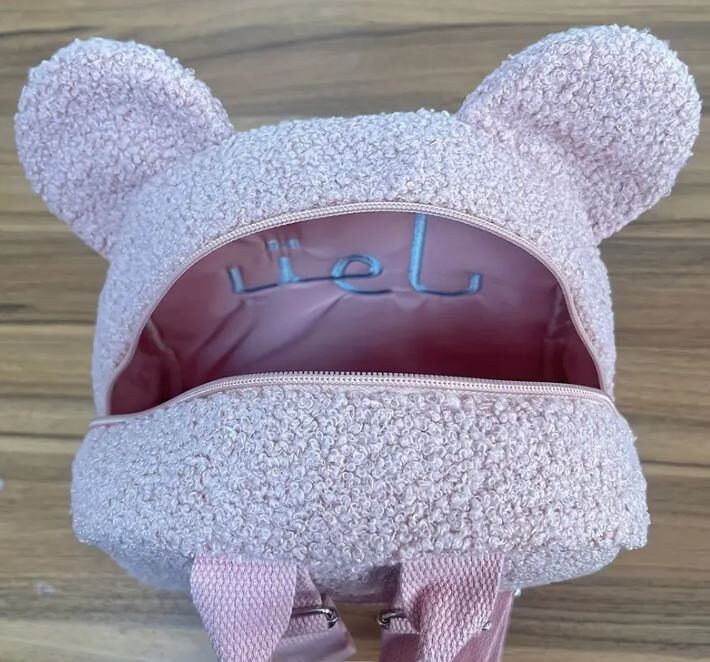 Personalised Bear Backpack – Embroidered Kids Nursery Bag - Image 9