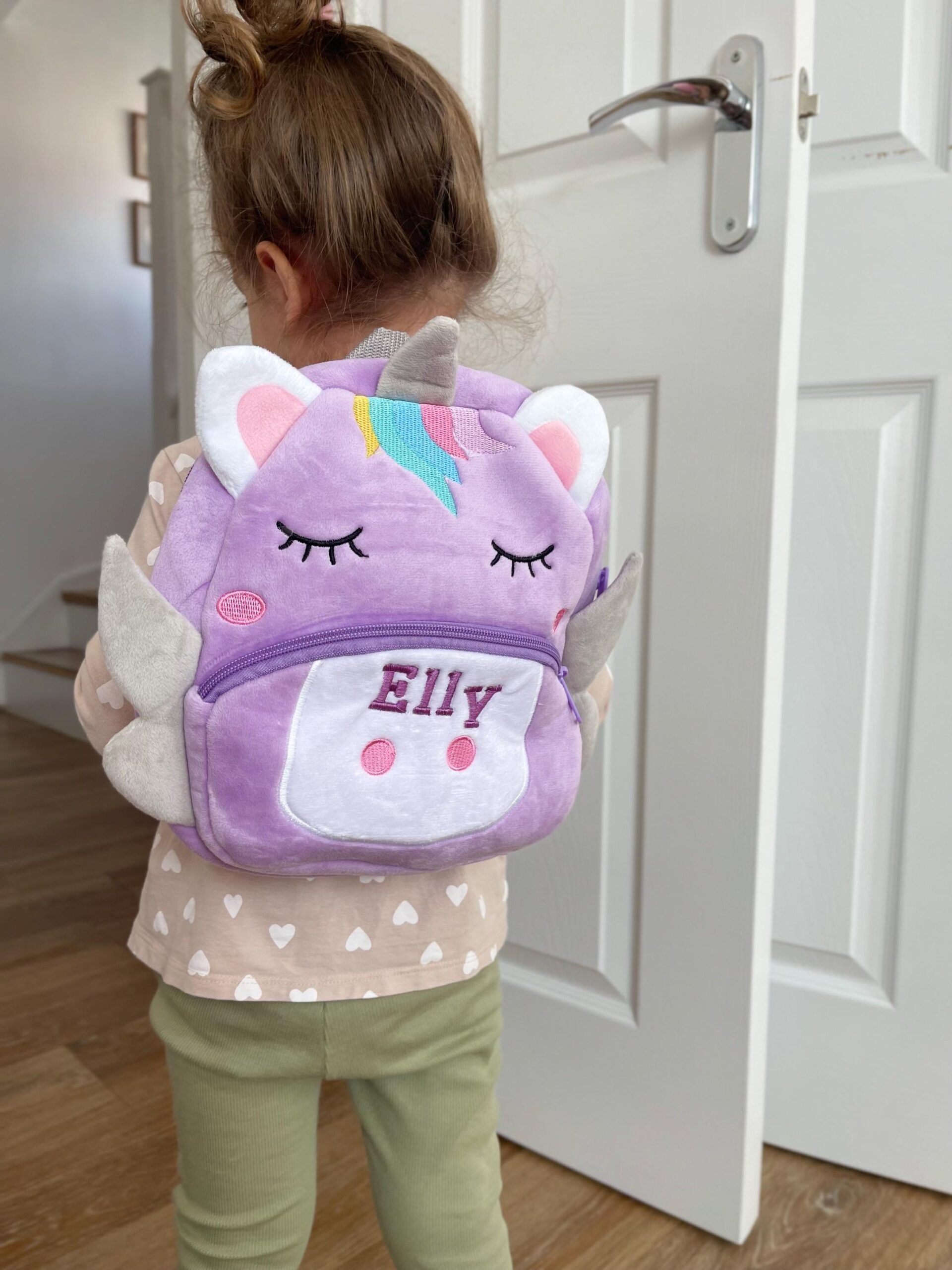 Personalised Animal Backpack – Embroidered Toddler Nursery Bag - Image 11