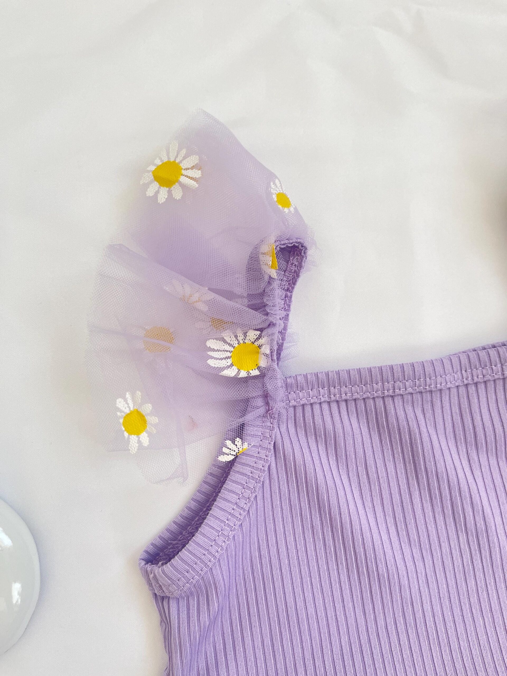 Personalised Baby Girl Floral 1st Birthday Dress – Embroidered Outfit - Image 5