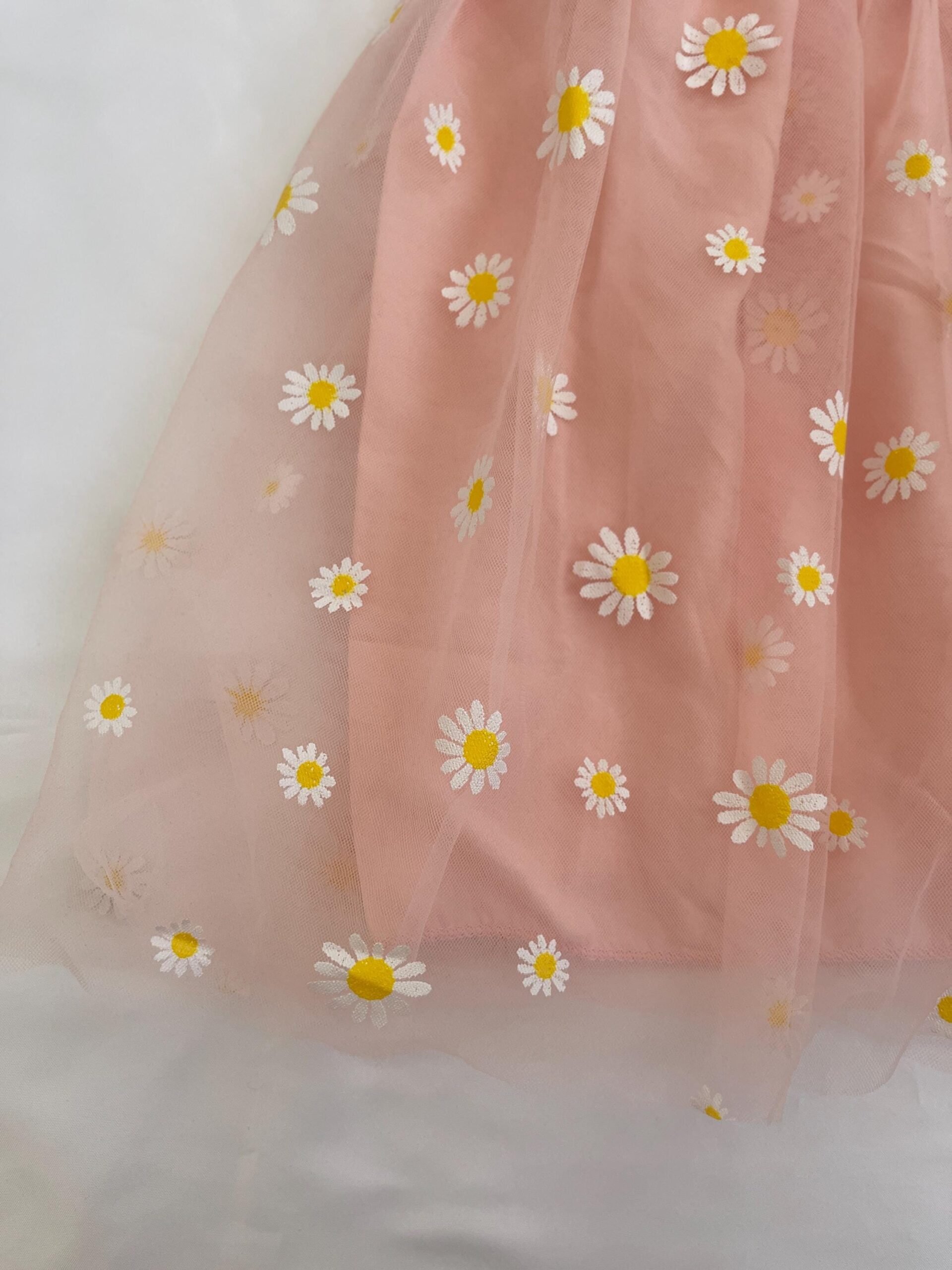 Personalised Baby Girl Floral 1st Birthday Dress – Embroidered Outfit - Image 9
