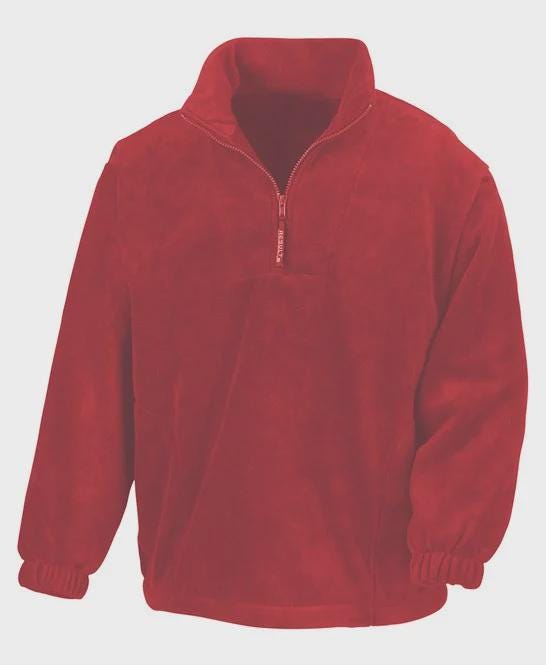 Personalised Mama Half-Zip Fleece – Embroidered Kids Names on Sleeves - Image 20