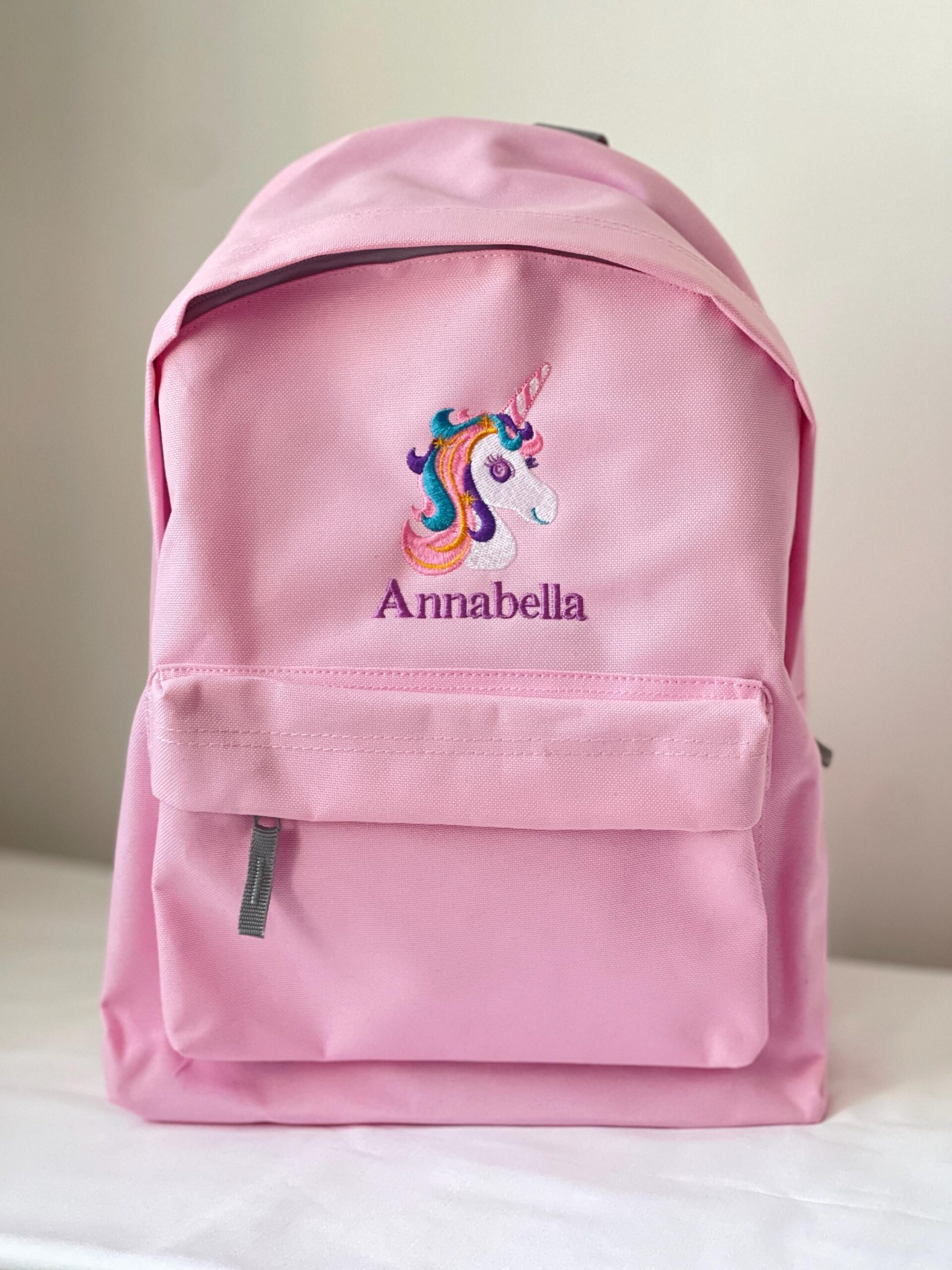 Personalised Kids Nursery Backpack – Embroidered Name School Bag - Image 4