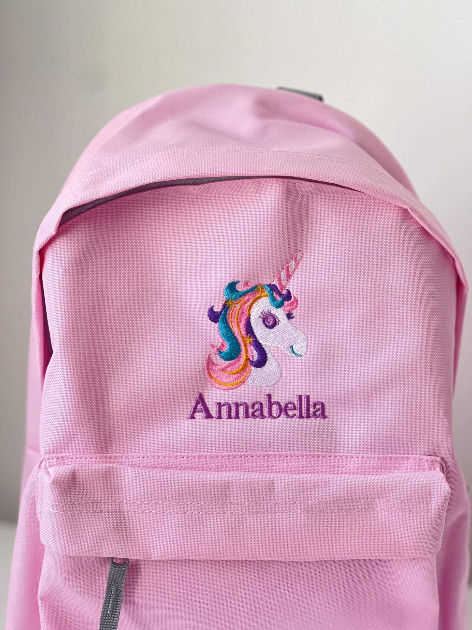 Personalised Kids Nursery Backpack – Embroidered Name School Bag - Image 10