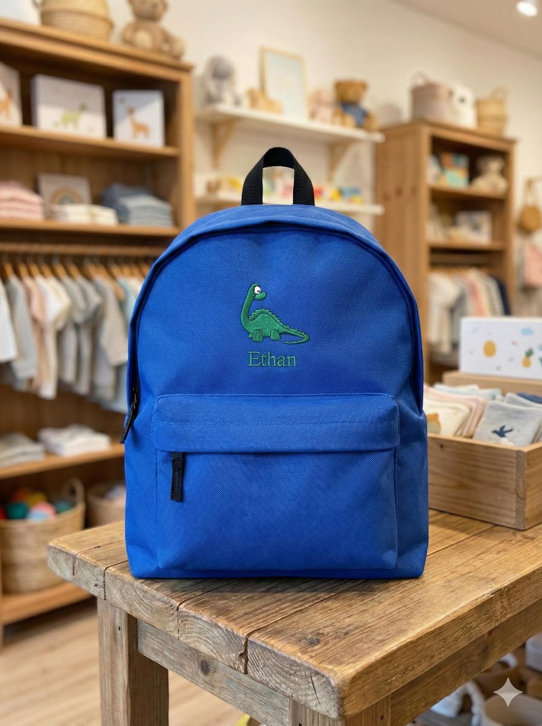 Personalised Kids Nursery Backpack – Embroidered Name School Bag - Image 2