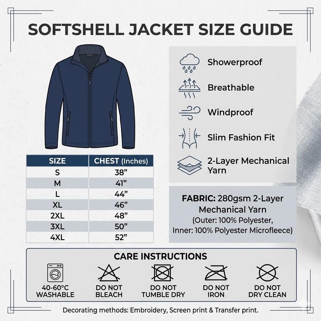 Custom Embroidered Workwear Package – Company Logo Uniform Set - Image 4