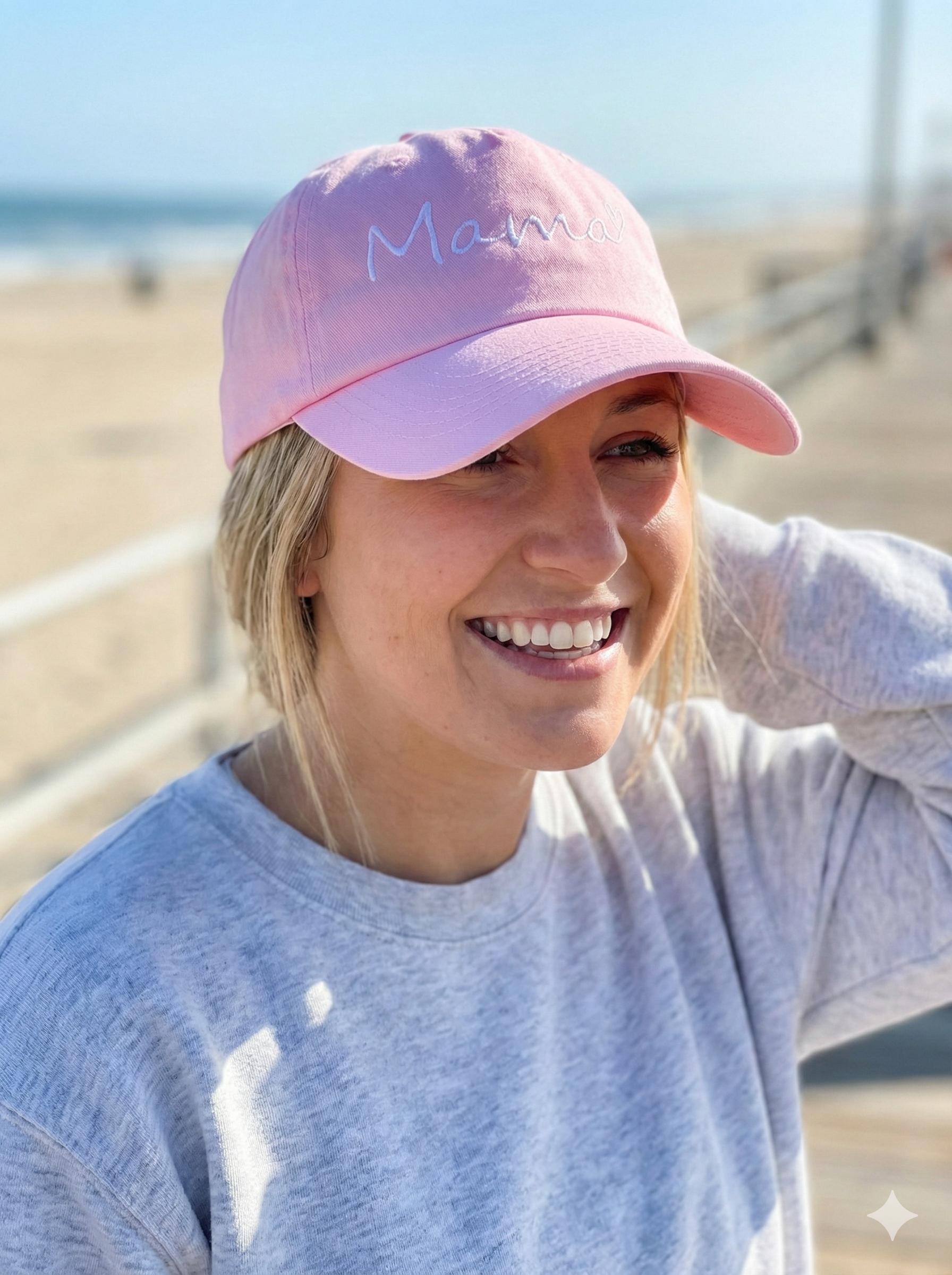Matching Family Summer Hats – Embroidered Mummy, Daddy & Mini Caps - Image 5