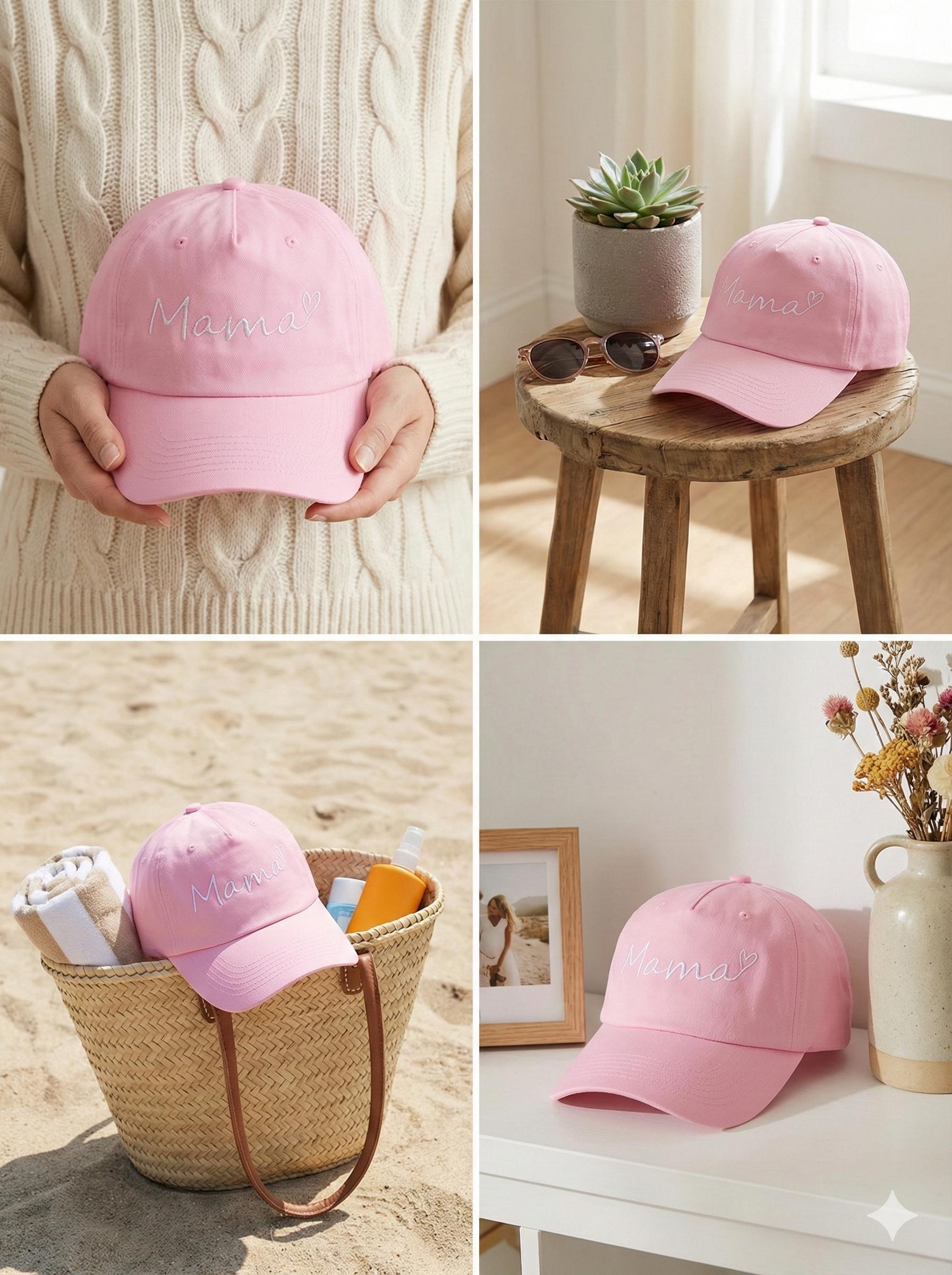Matching Family Summer Hats – Embroidered Mummy, Daddy & Mini Caps - Image 15
