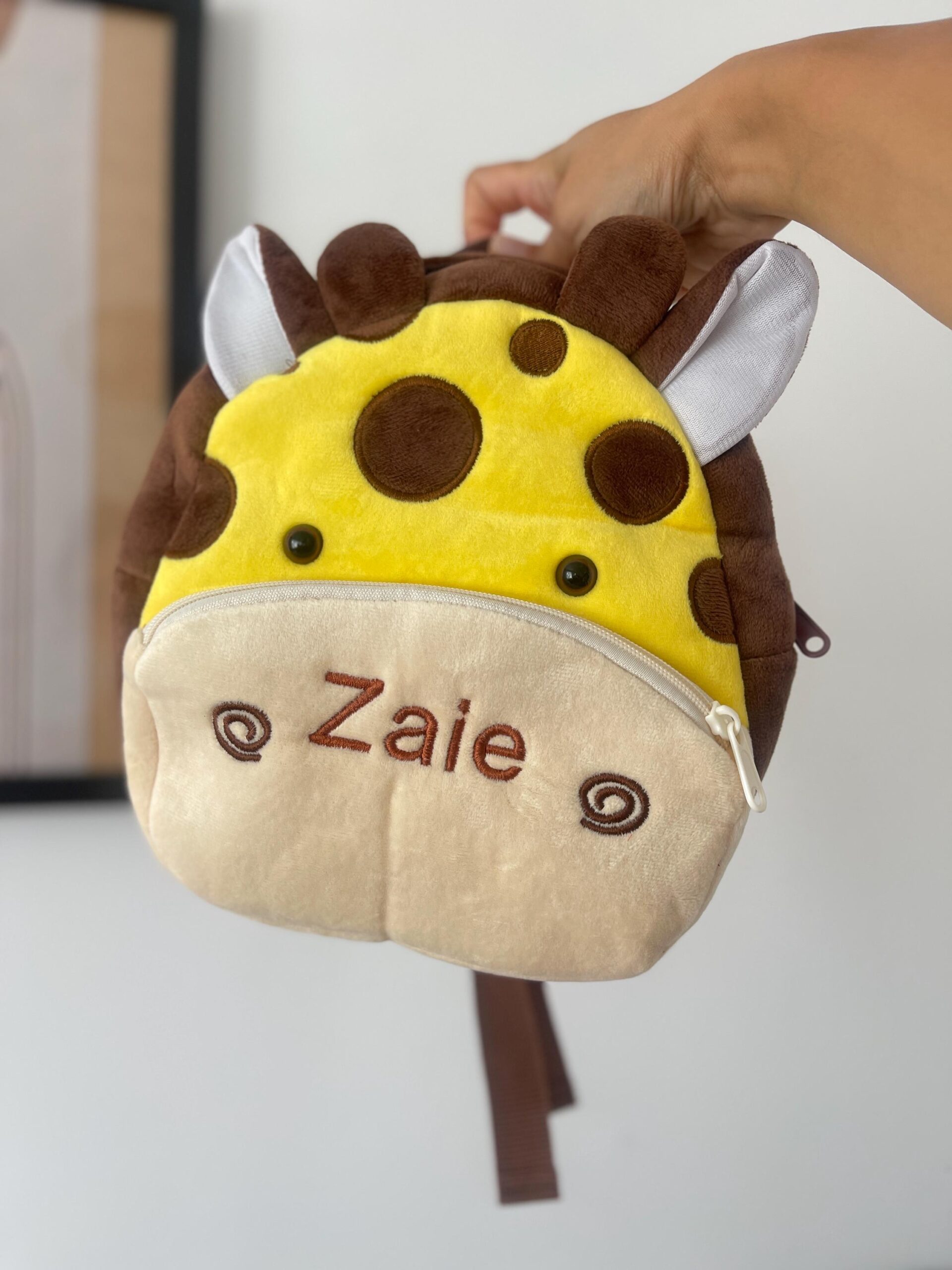 Personalised Animal Backpack – Embroidered Toddler Nursery Bag - Image 8