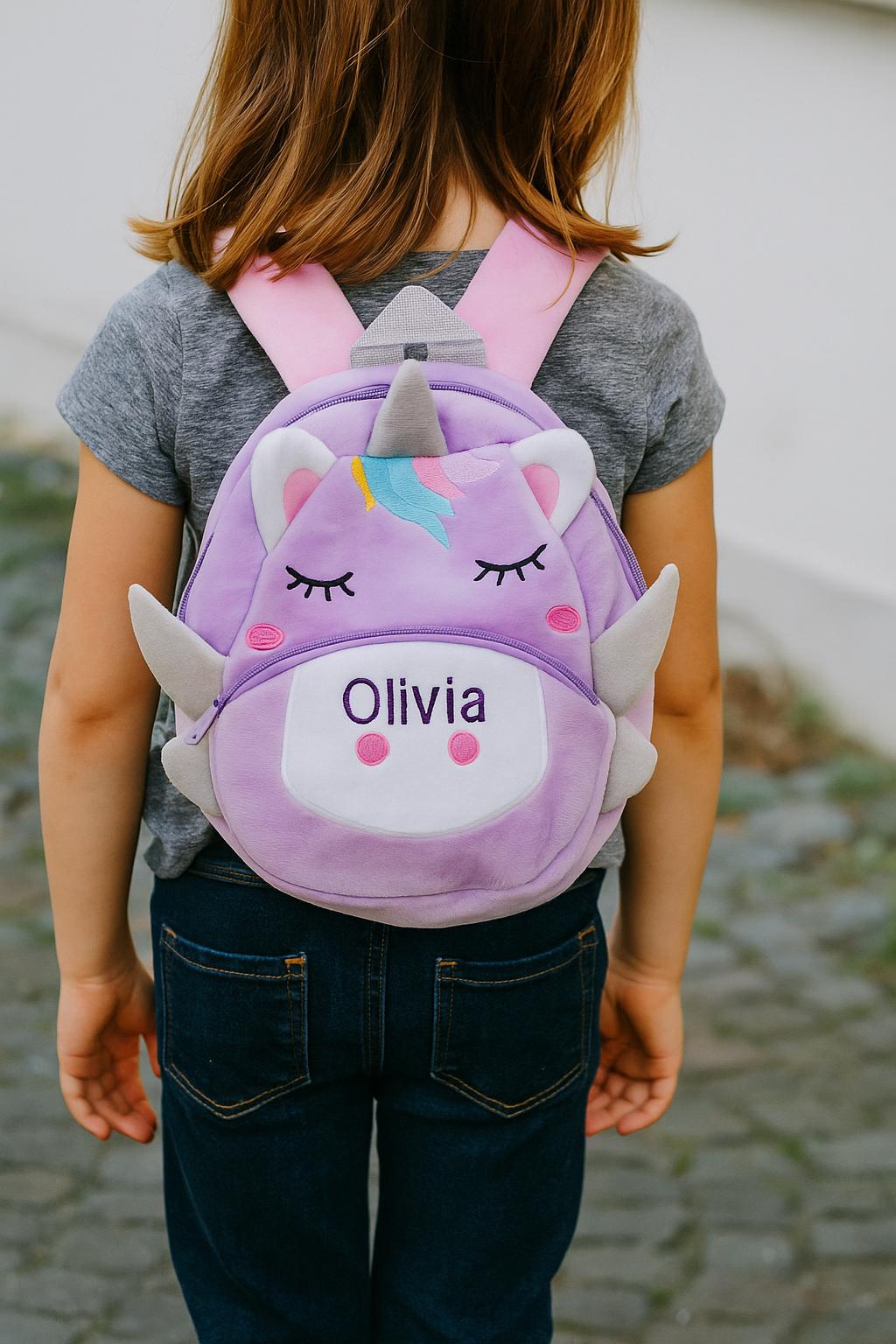 Personalised Animal Backpack – Embroidered Toddler Nursery Bag - Image 16