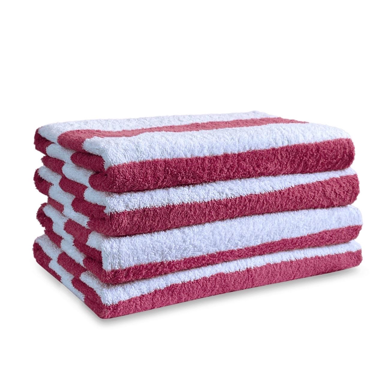 Personalised Cabana Stripe Beach Towel – Embroidered Name - Image 12