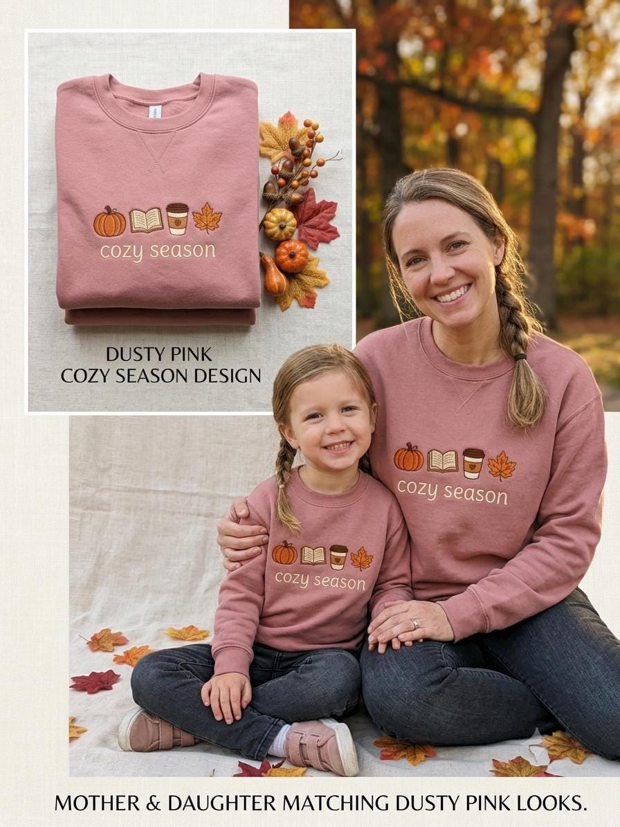 Cozy Season Family Hoodie – Matching Autumn Pumpkin Patch Sweatshirt - Image 6