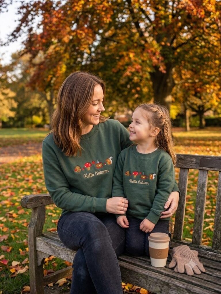 I Am Autumn Family Hoodie – Matching Pumpkin Patch Sweatshirt