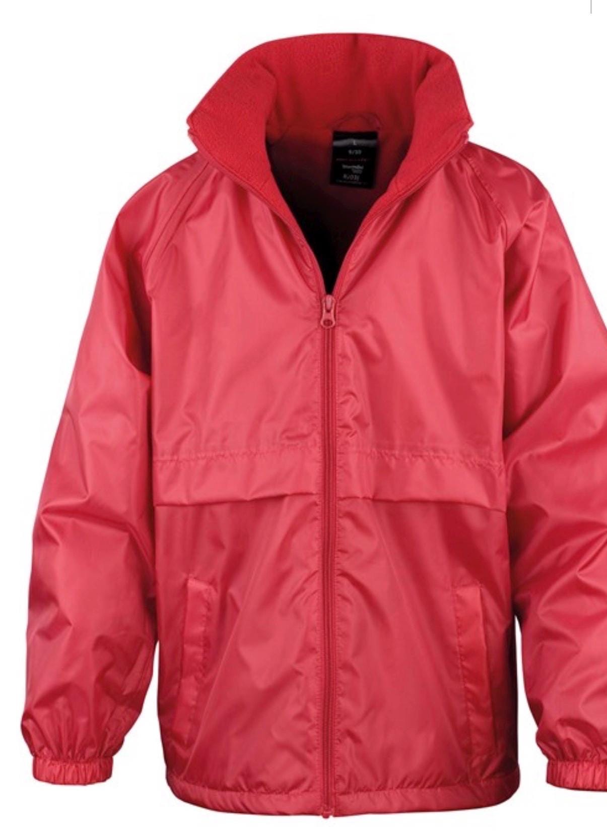 Personalised Kids Waterproof School Jacket – Fleece-Lined Embroidered Name Coat - Image 15