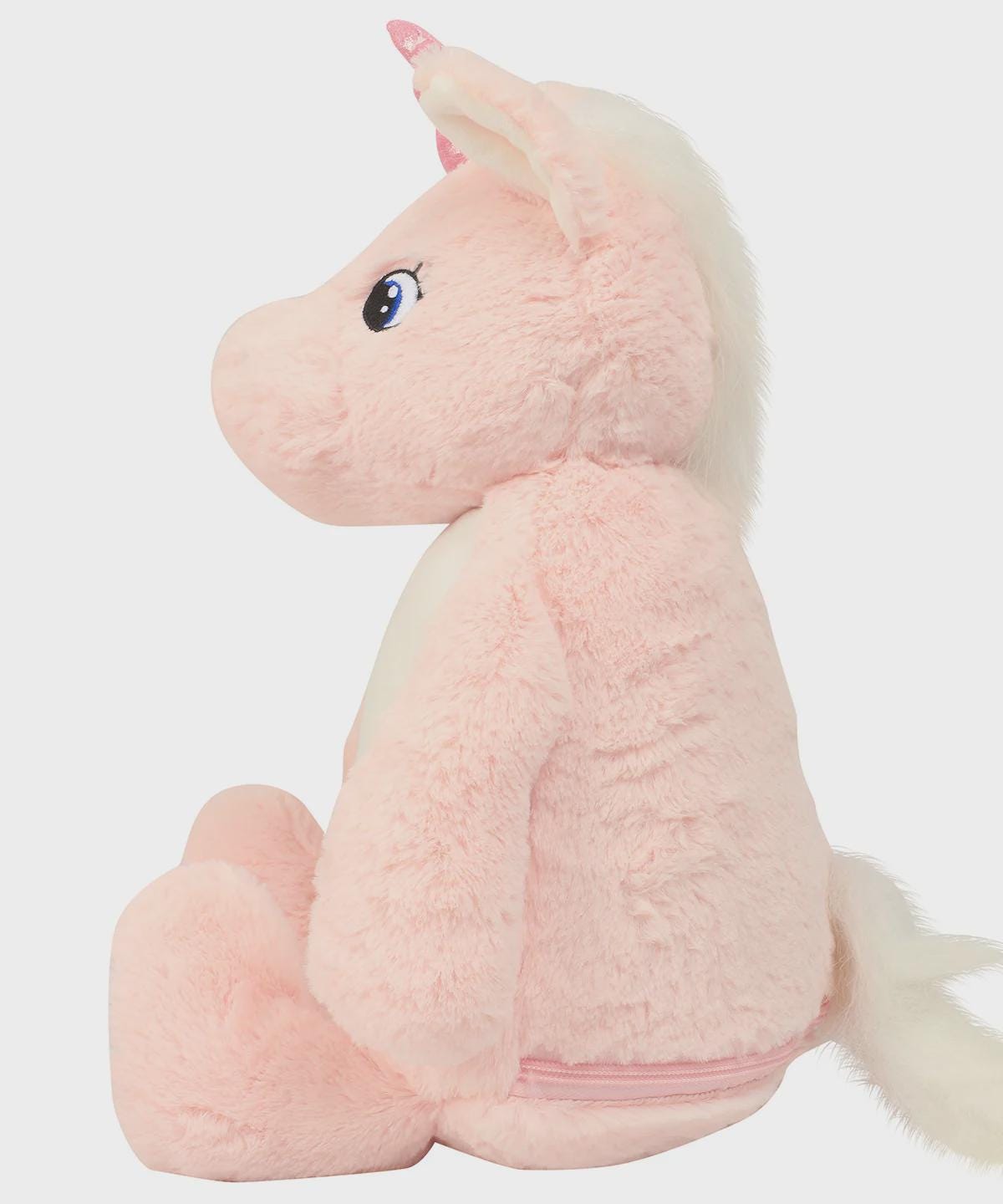 Personalised Unicorn Plush Toy – 38cm Embroidered Name Gift - Image 8
