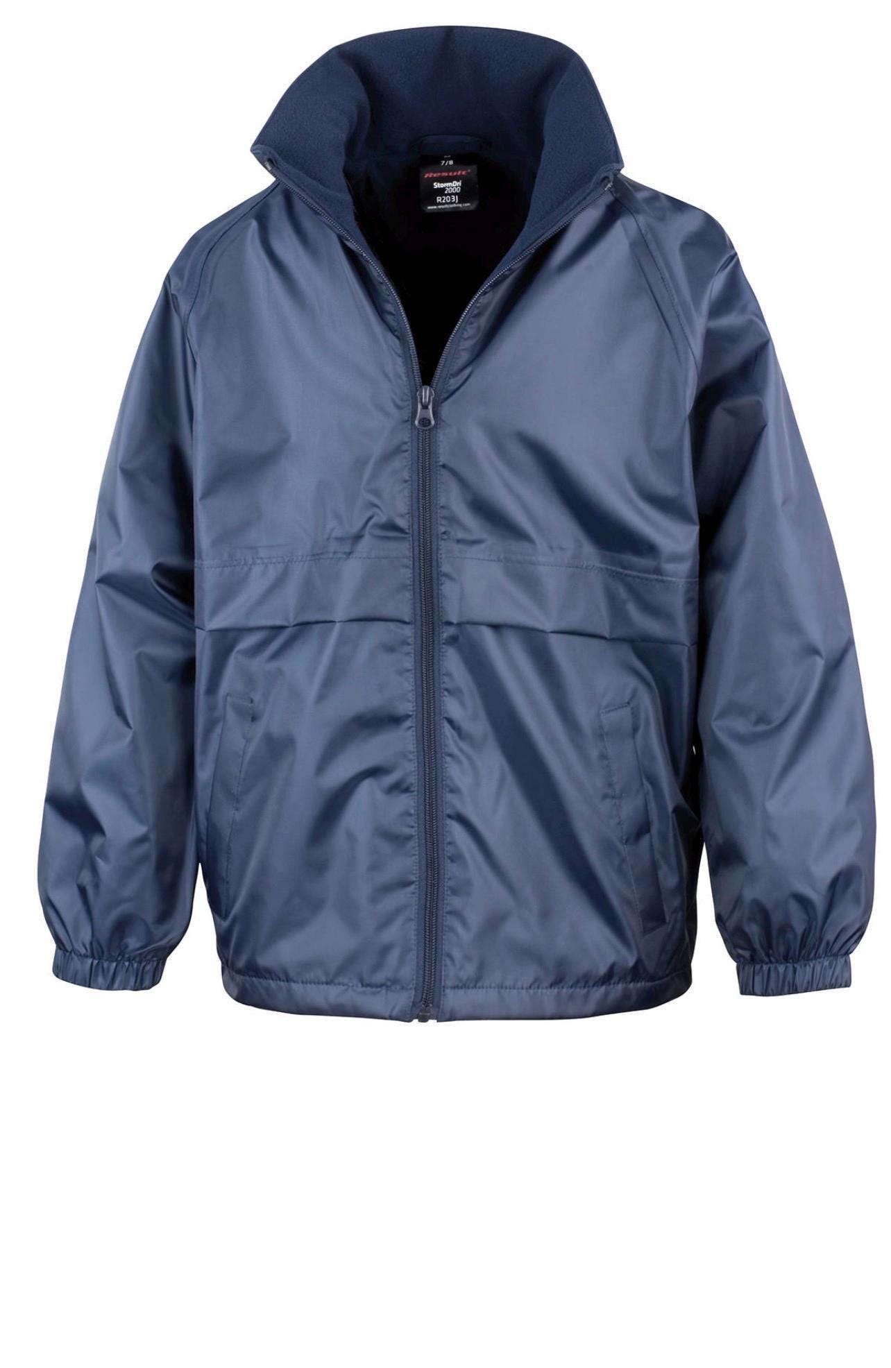 Personalised Kids Waterproof School Jacket – Fleece-Lined Embroidered Name Coat - Image 12