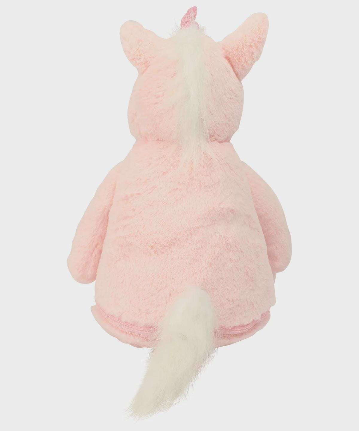 Personalised Unicorn Plush Toy – 38cm Embroidered Name Gift - Image 9